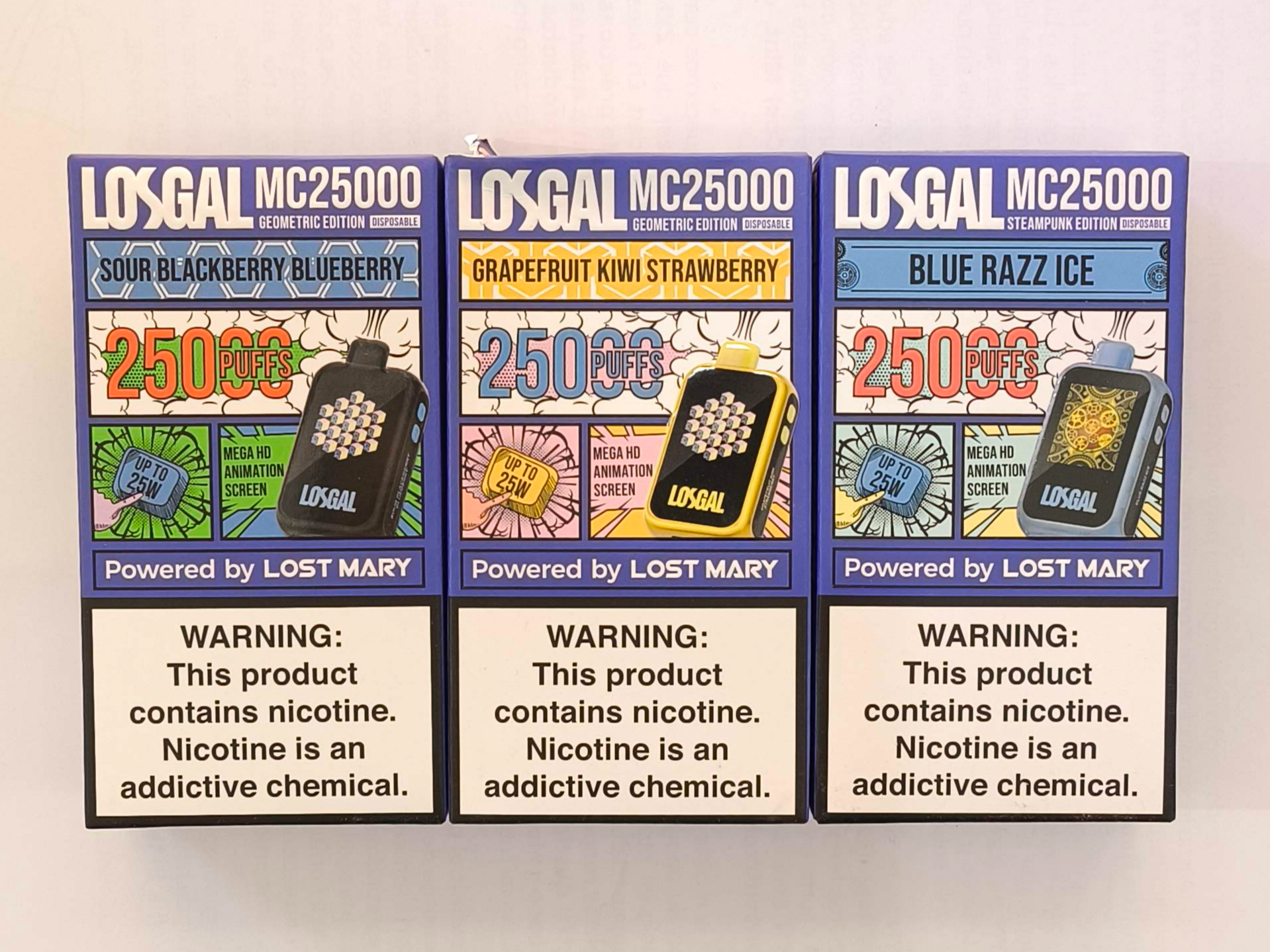 Losgal de lost mery 25k gustos varios