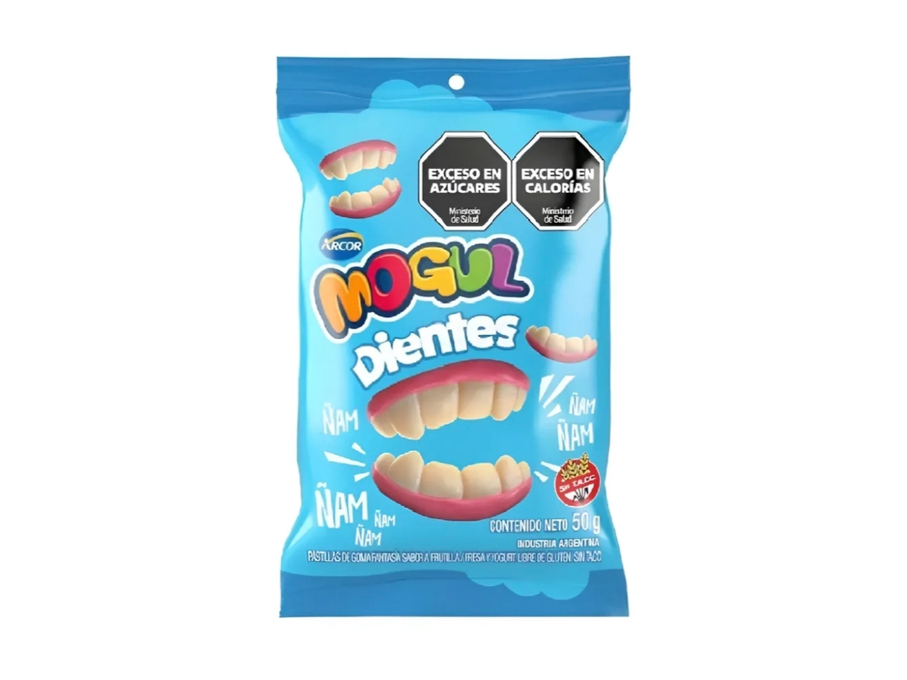 Gomitas Mogul dientes 50 gr