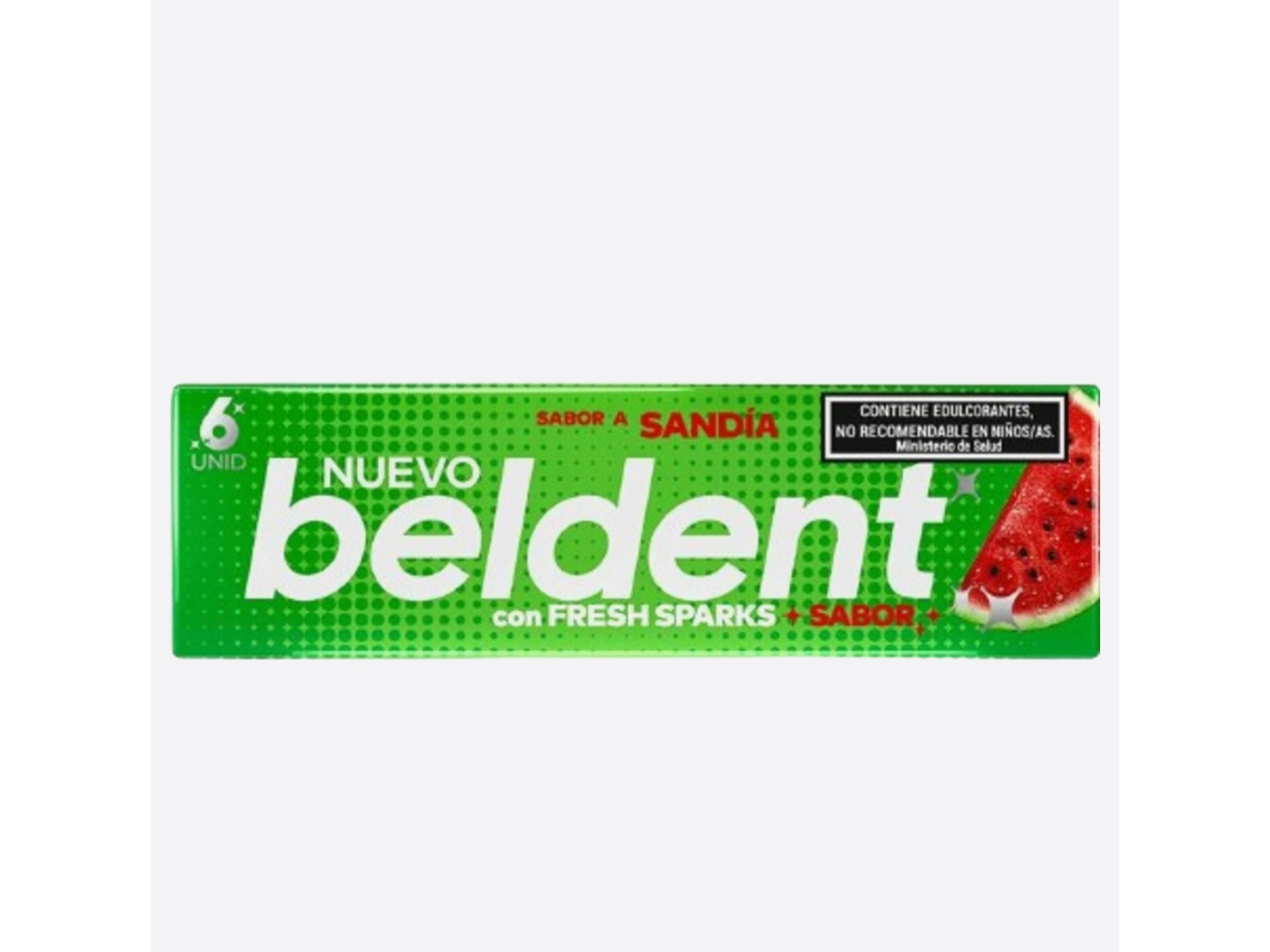 chicle beldent sandia 10gr