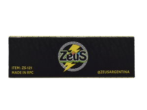 Papelillos Zeus black x50 de kiosco y tabaquería cati