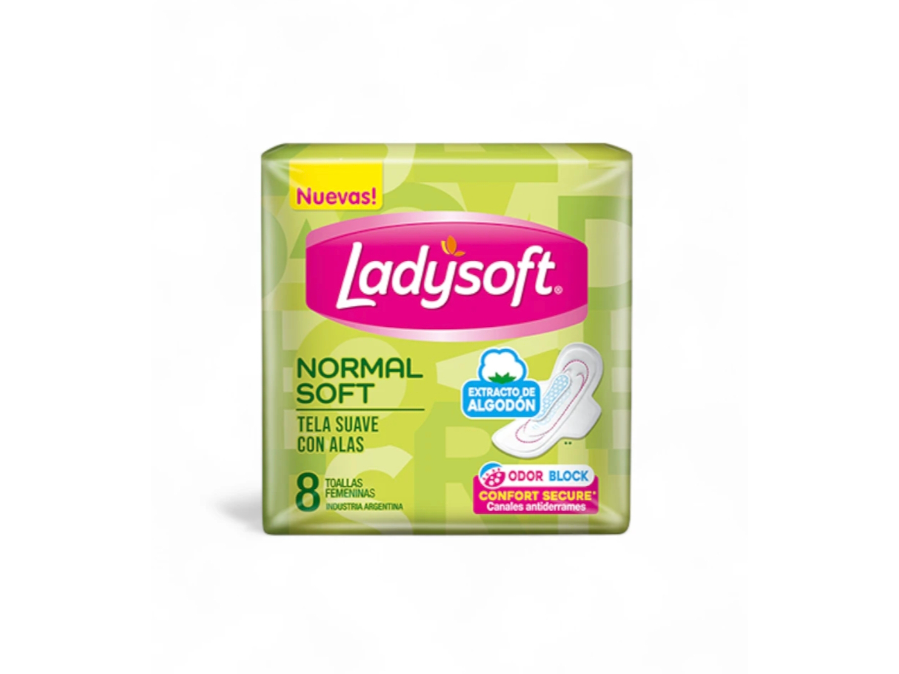 Toallitas ladysoft normal solft x8