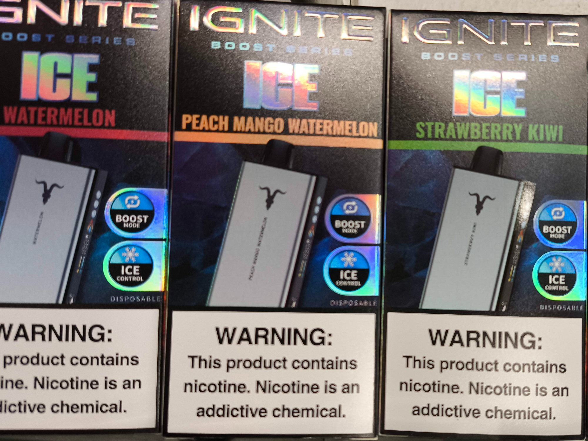 Ignite v400 ice de kiosco y tabaquería cati