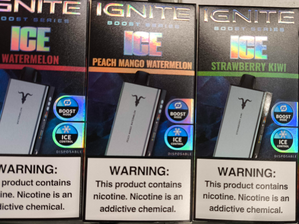 Ignite v400 ice de kiosco y tabaquería cati