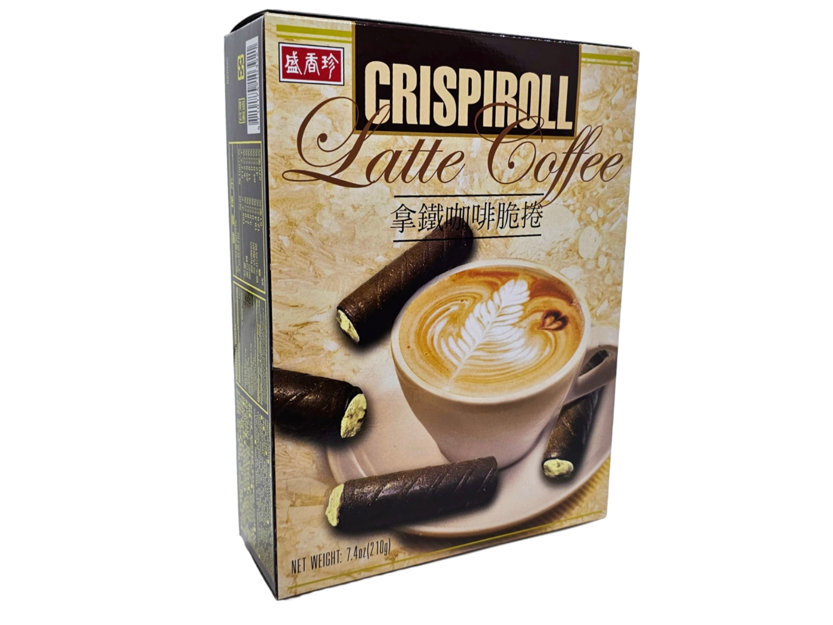 Cubanitos con relleno sabor café latte 210gr