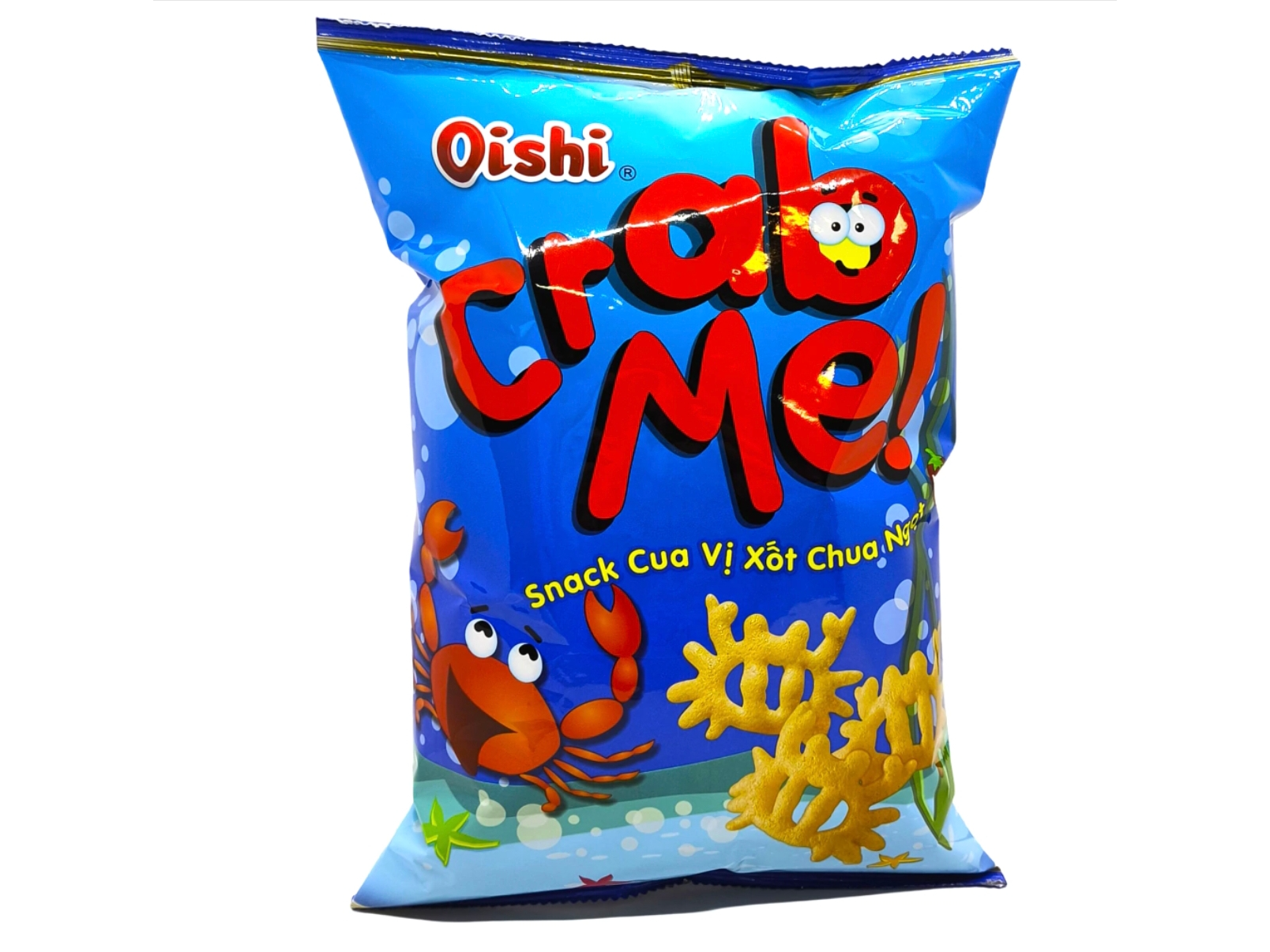 Snack crocante cangrejo y especias 68gr