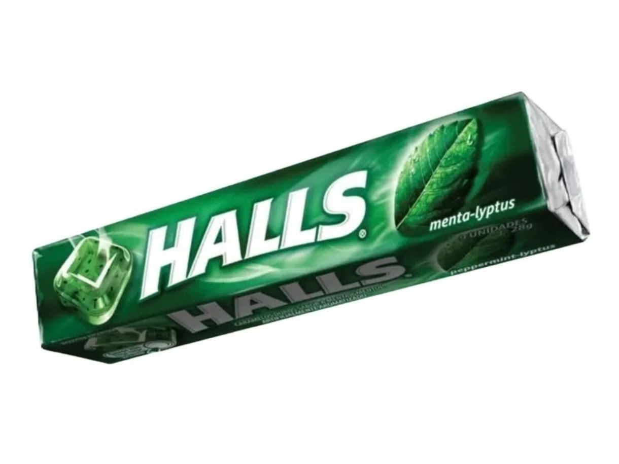 pastillas halls menta