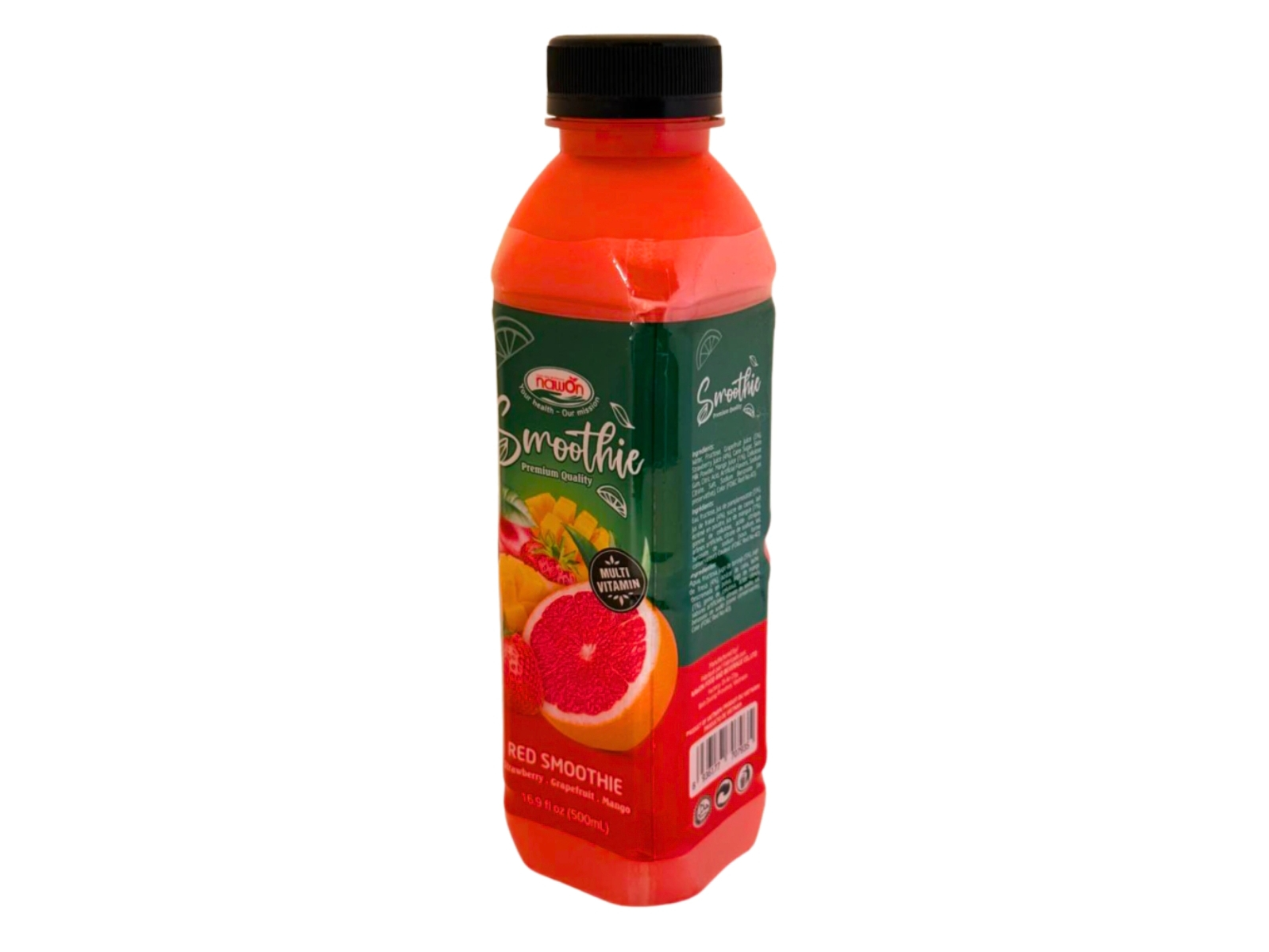 Smoothie frutilla, pomelo y mango 500ml