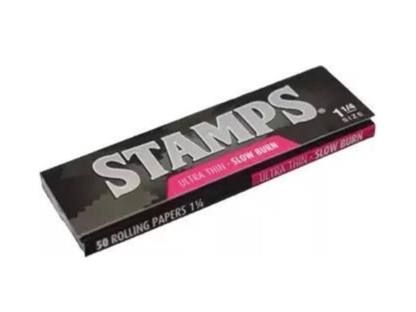 Papelillos stamps black ultra fino x50