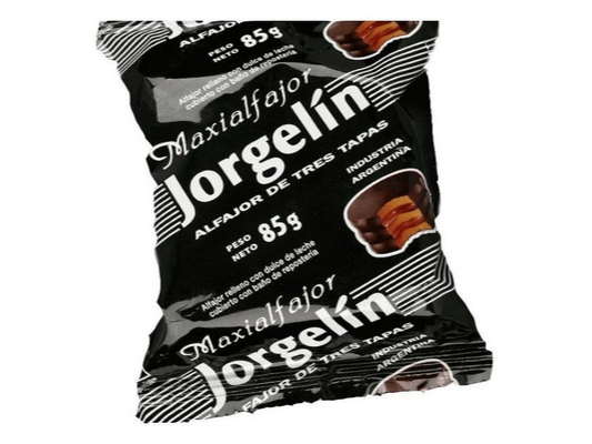 alfajor triple jorgelin negro