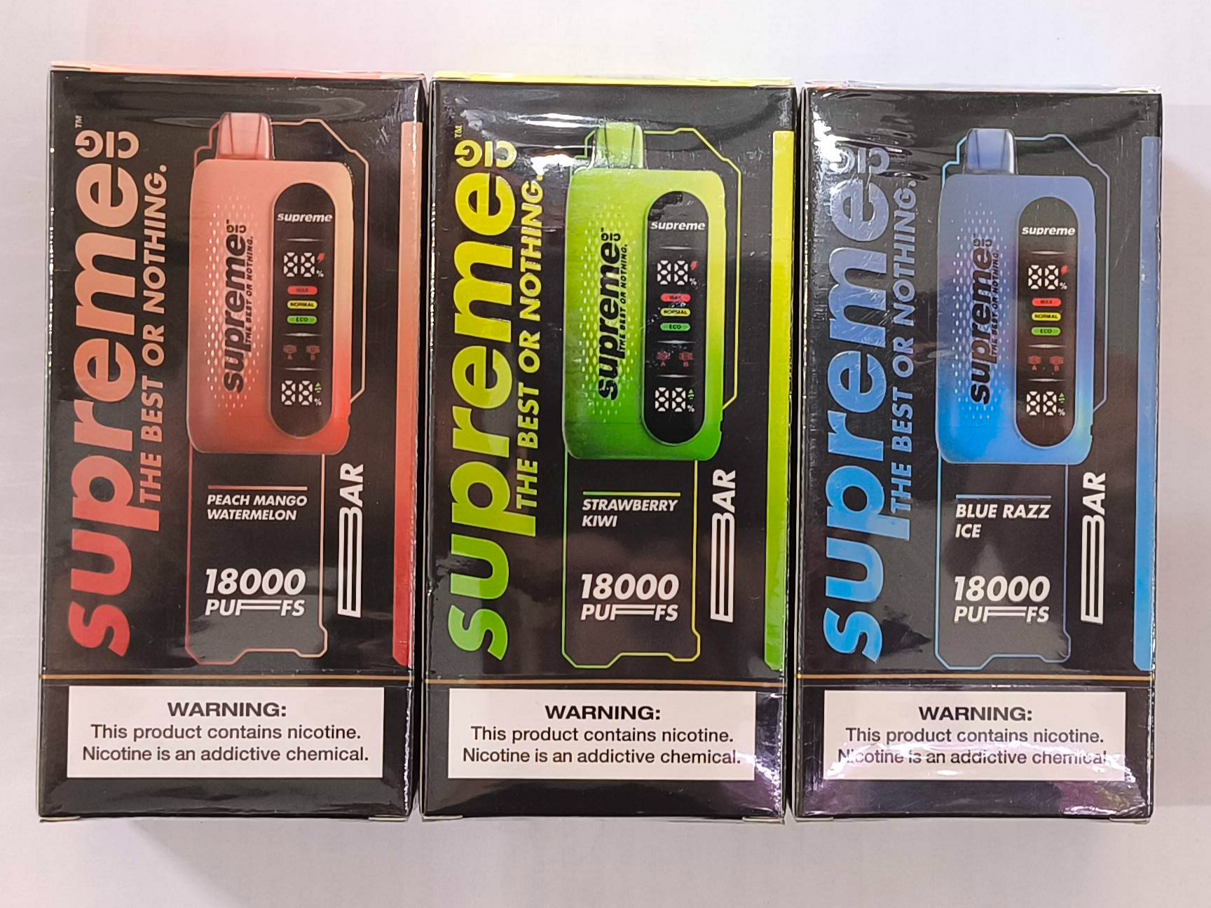 Supreme 18k gustos varios