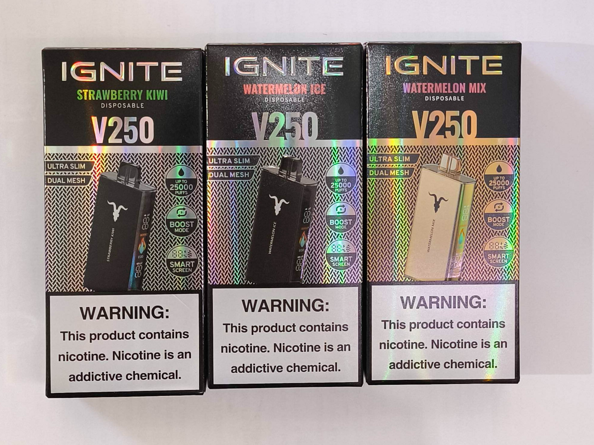 Ignite v250 25k gustos varios
