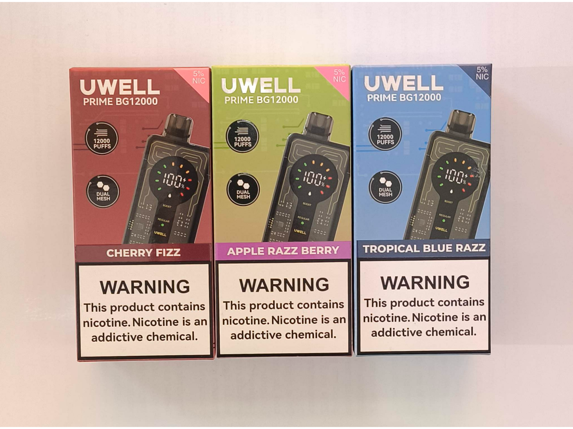 Uwell 12k gustos varios