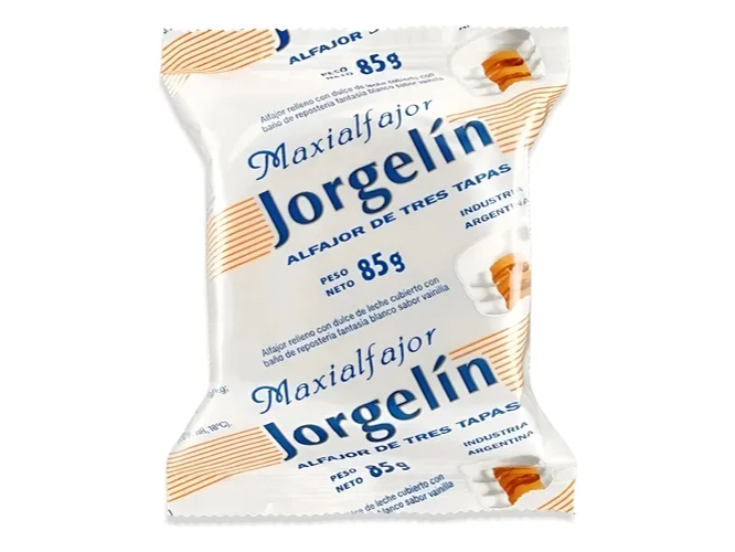 alfajor triple jorgelin blanco