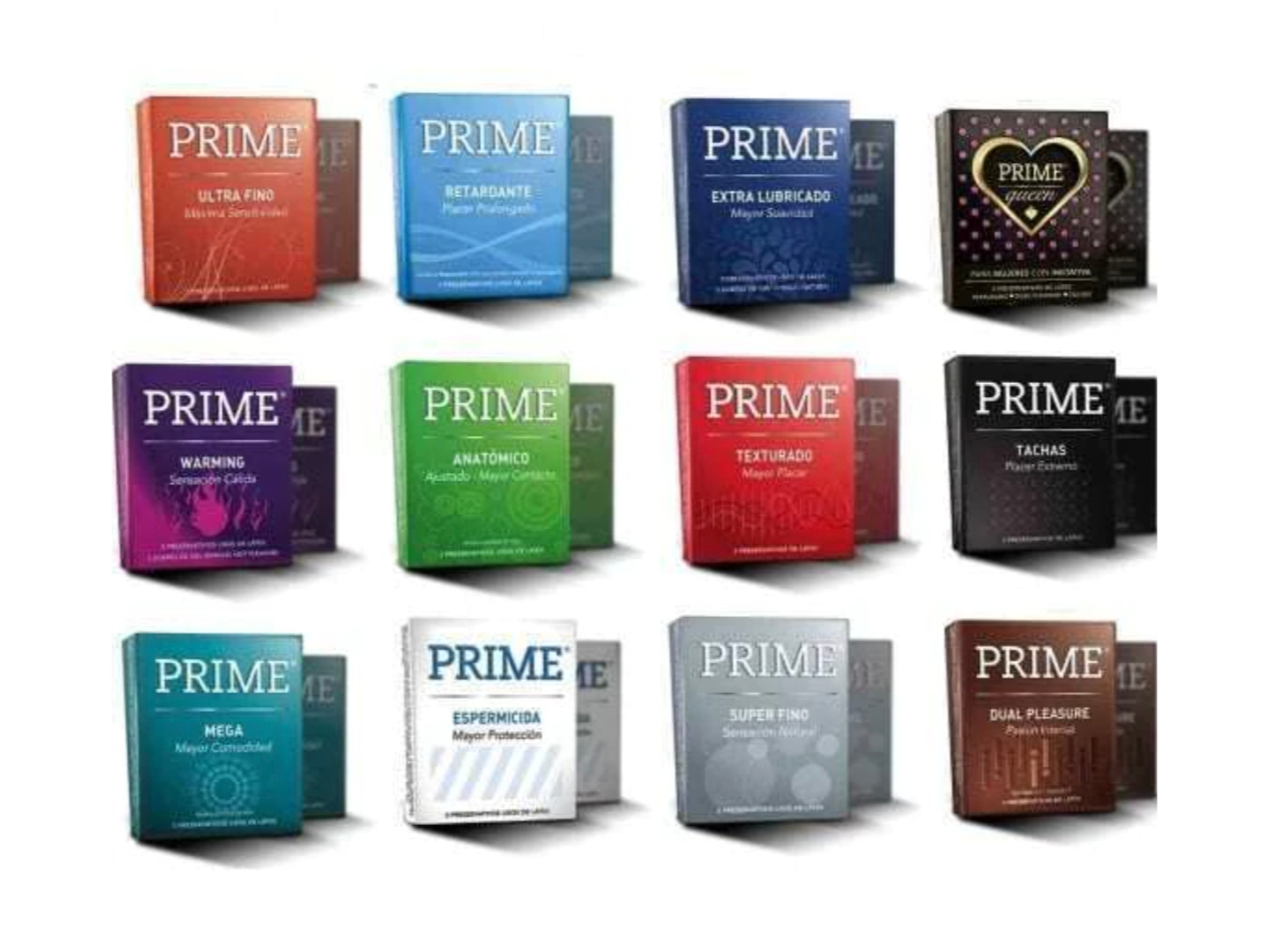 Preservativos prime x3 varios
