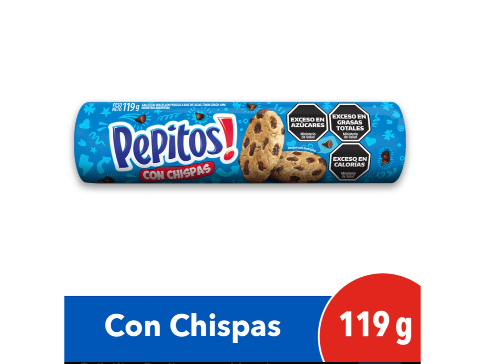 Galletitas pepitos original 119gr