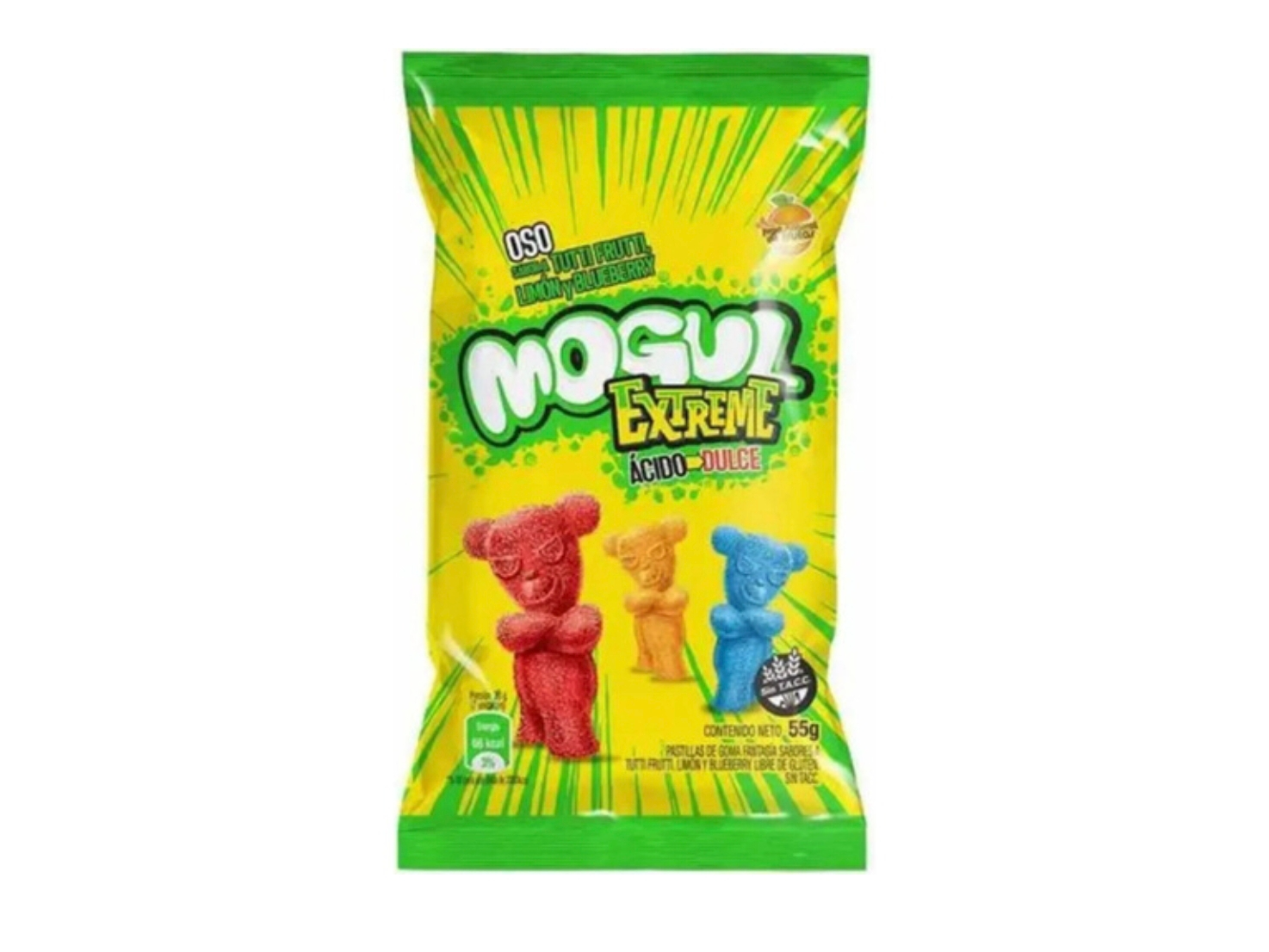 Gomitas Mogul ositos ácidos x50gr