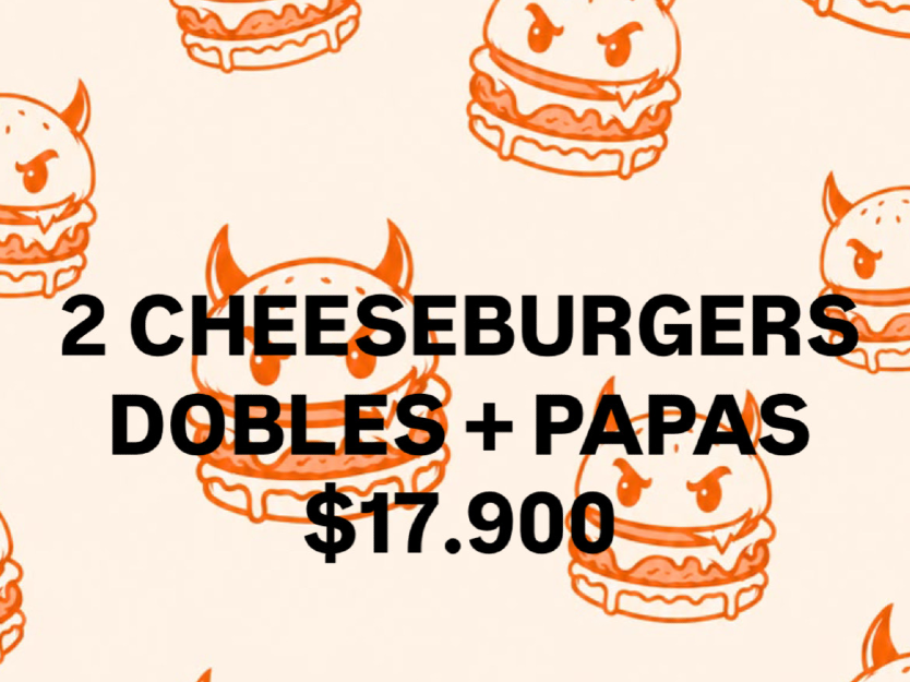 PROMO DOBLE CHEESEBURGER
