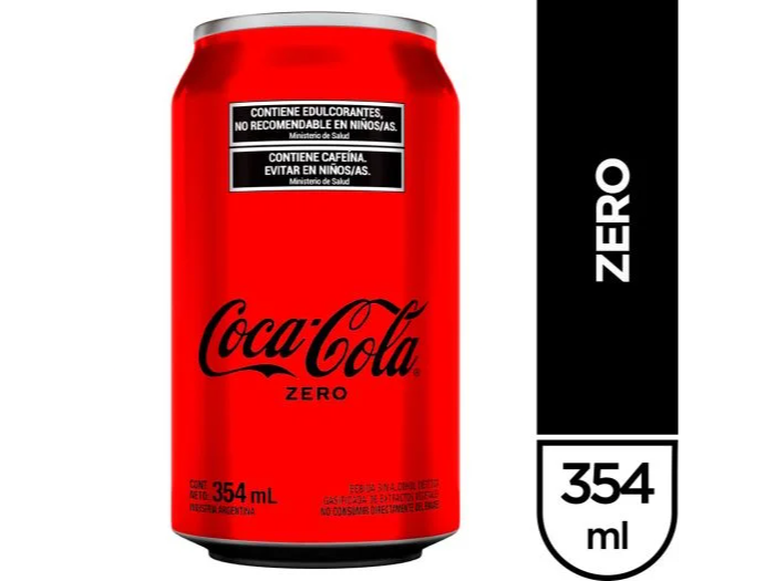 Lata Coca Zero 354