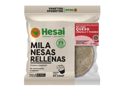 Milanesa Rellena de Ciruela y Puerro