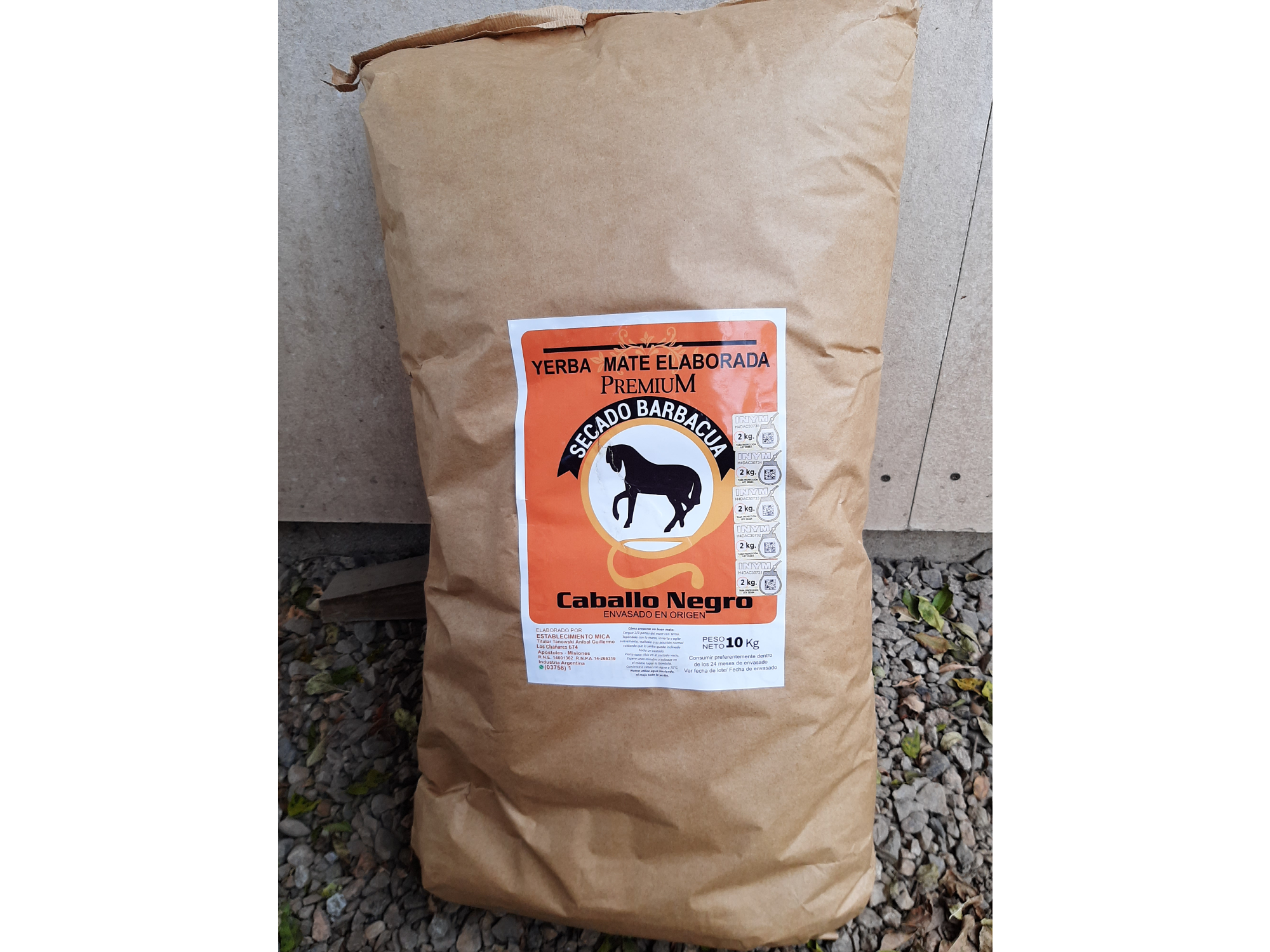 Yerba Agroecológica Caballo Negro Tradicional