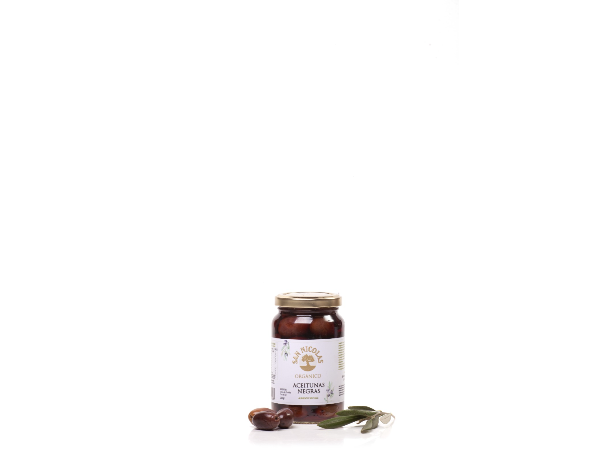 Aceitunas Negras Orgánicas 250 gramos