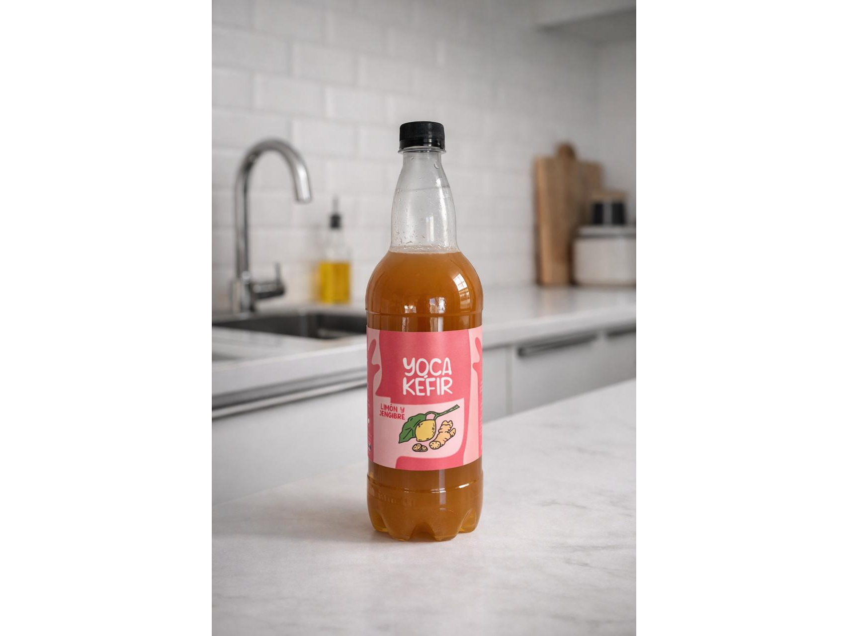 Kefir de Limon y Jengibre