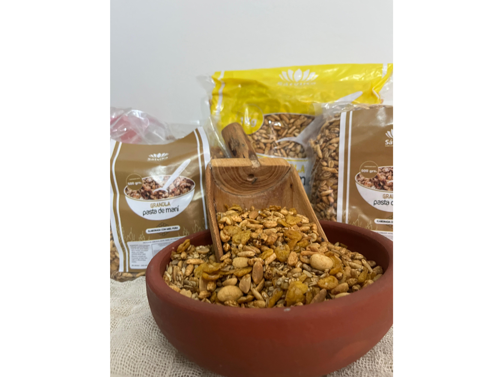 Granola pasta de mani 500