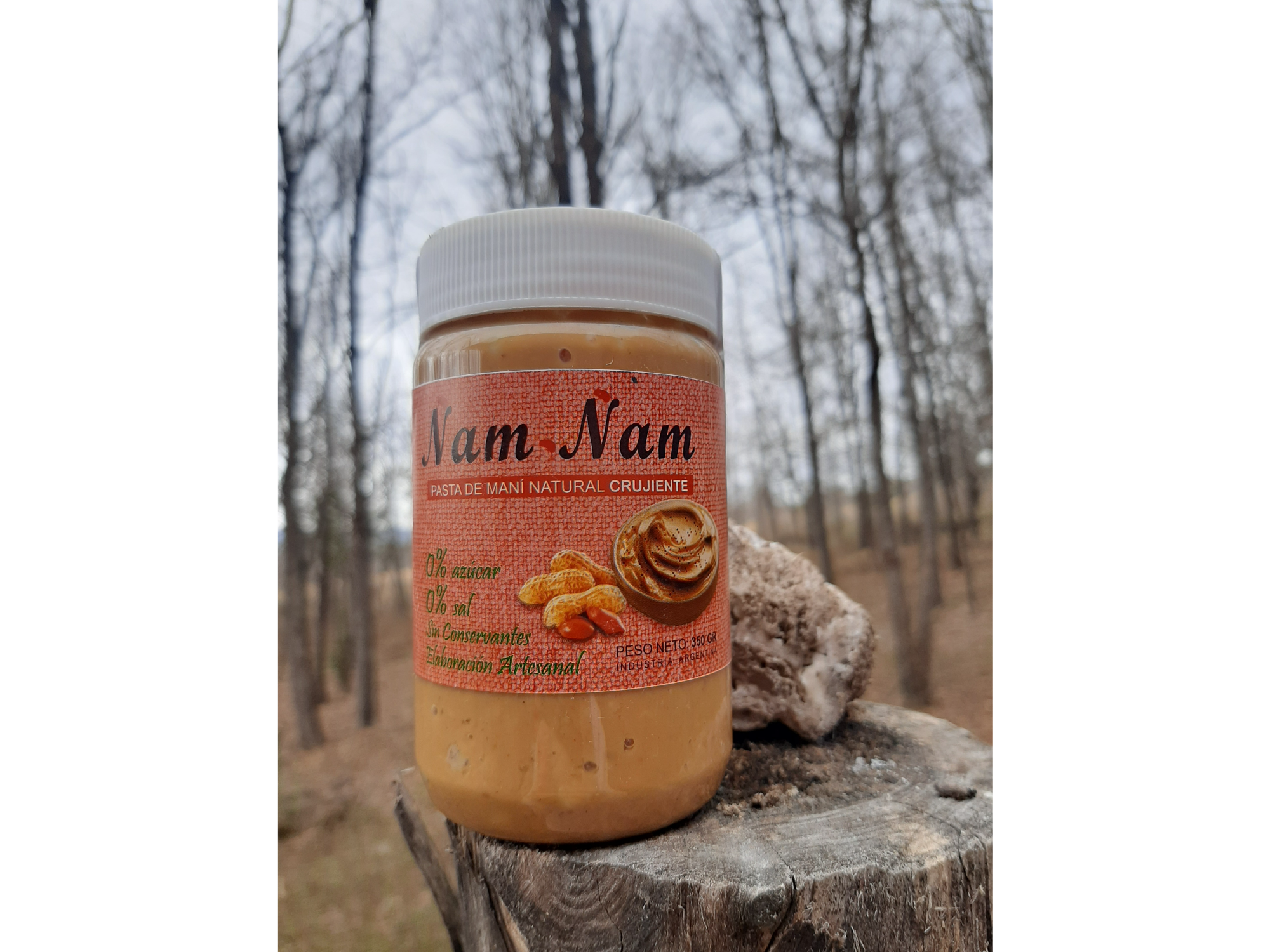 Pasta de maní Crujiente