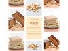 Alfajor Premium Relleno de Pasta de Maní