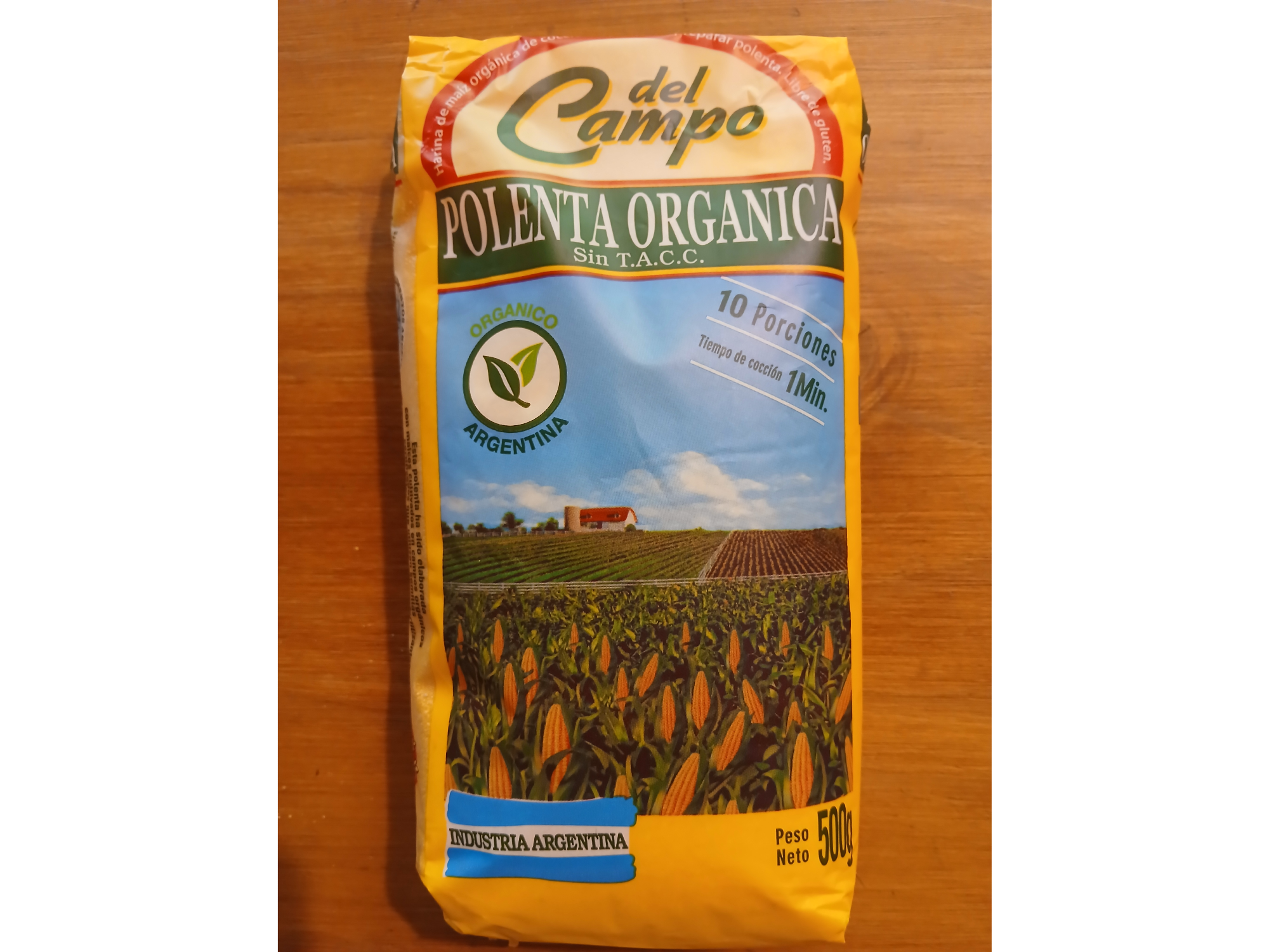 Polenta Orgánica Del Campo