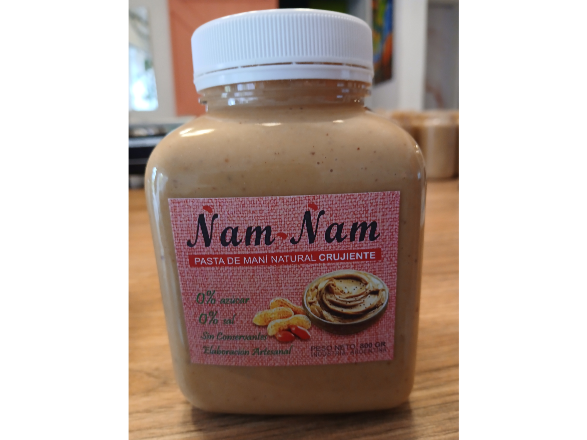 Pasta de Maní Crujiente 800