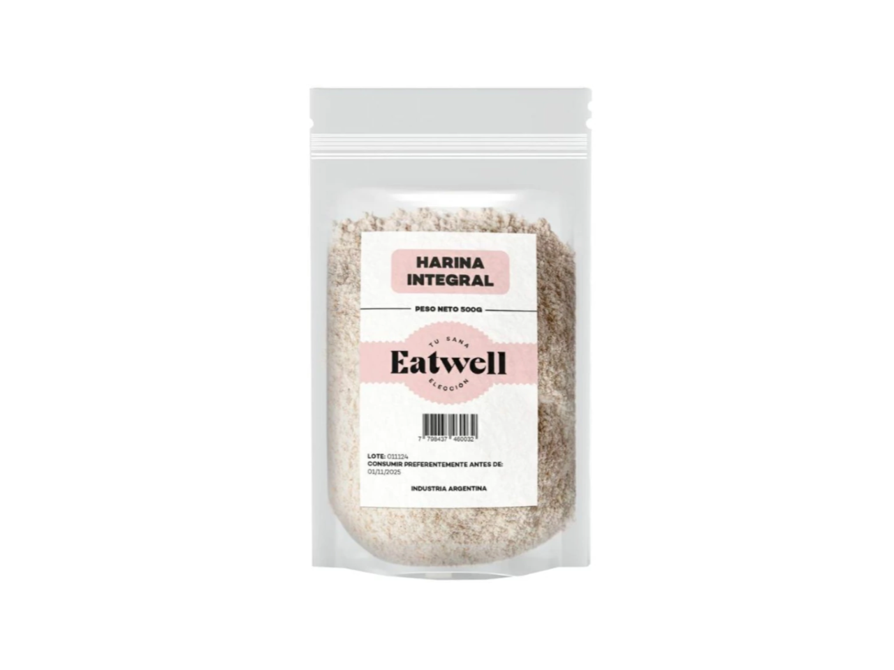 Harina Integral Eatwell x 500 gr.