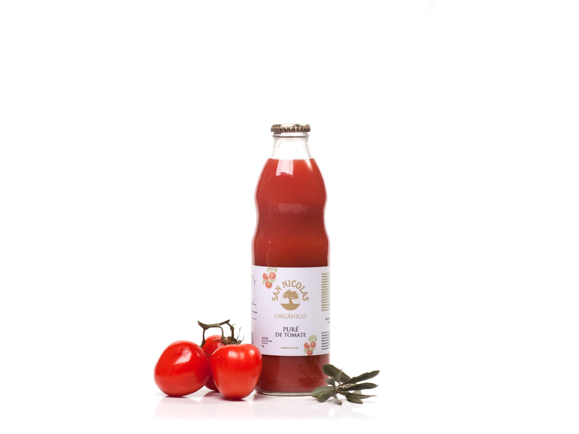 Puré de Tomate Orgánico 1 litro