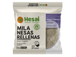 Milanesa rellena de Queso y Cebolla