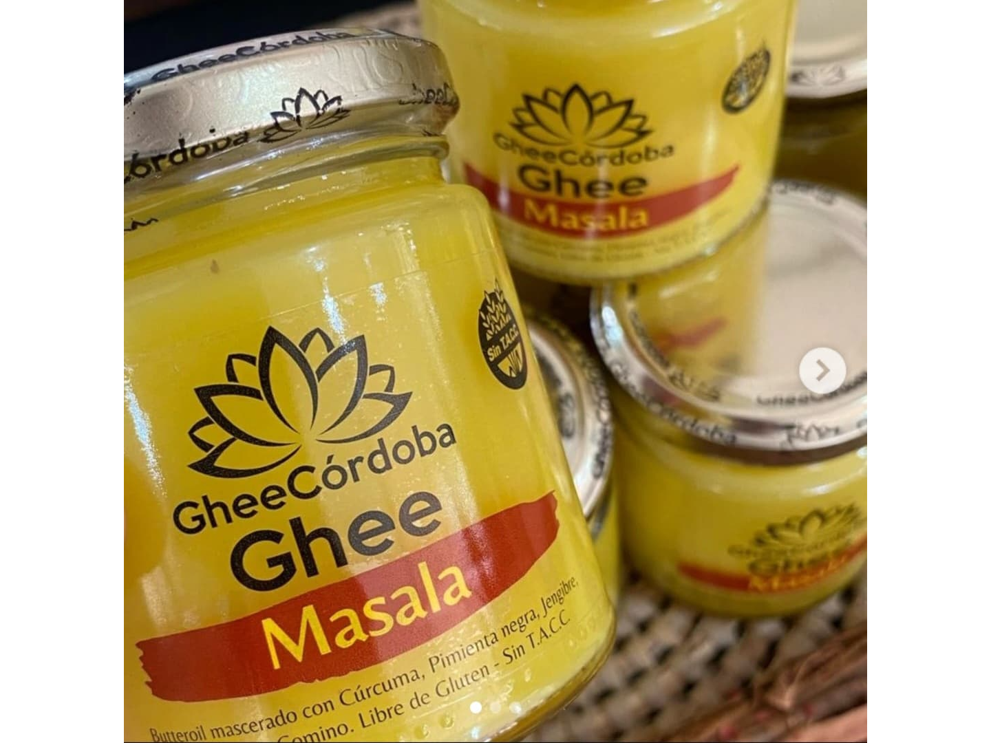 Ghee  macererado con Masala