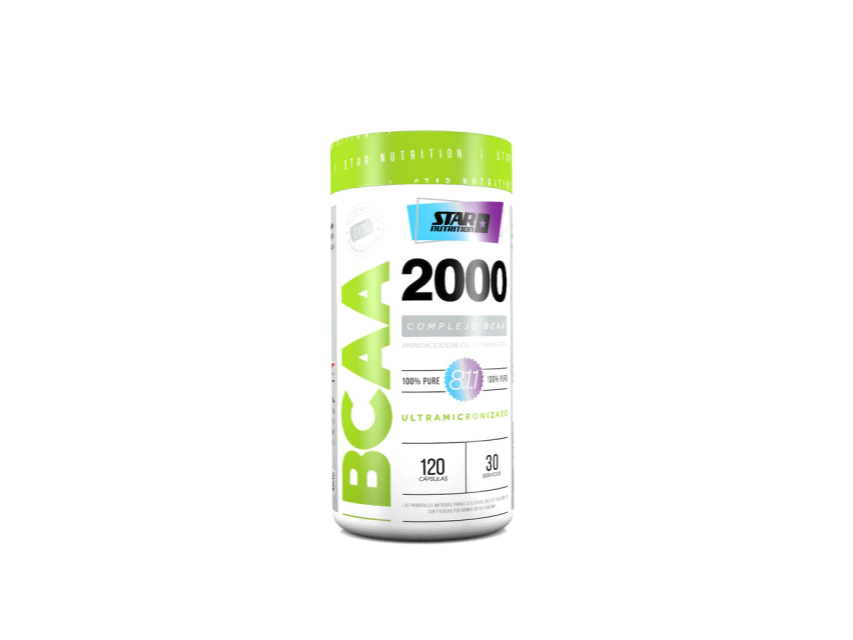 BCAA 2000 STAR NUTRITION  120 CAPS