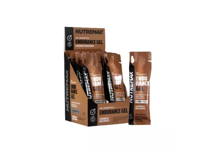 CAJA ENDURANCE GEL CON CAFEINA 12 unidades x 42g - NUTREMAX