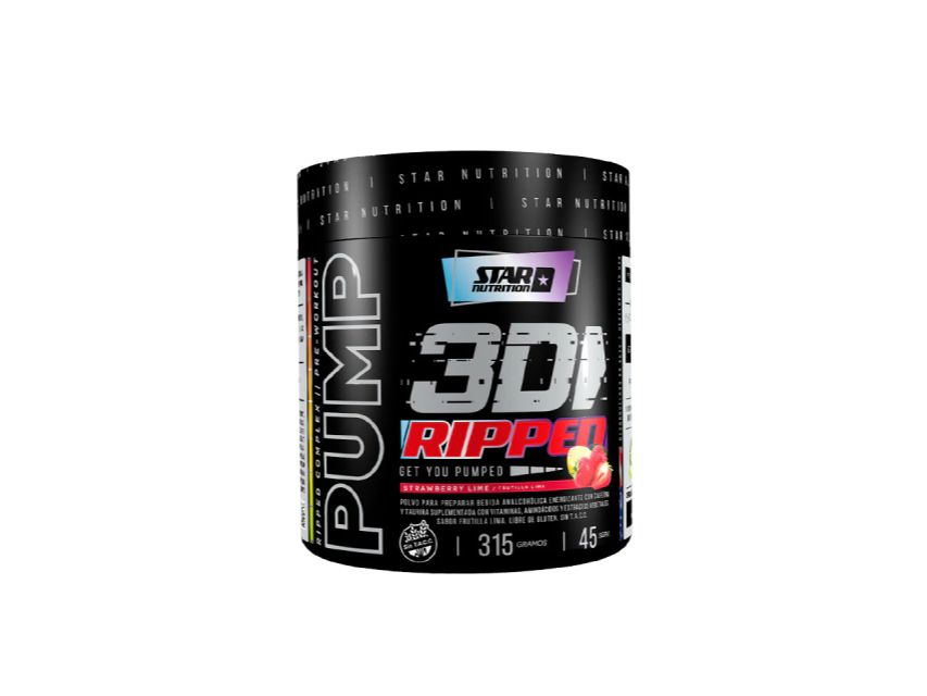 PUMP 3D RIPPED 315GR STAR NUTRITION