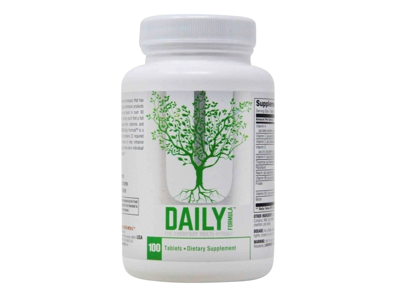 DAILY FORMULA 100TABS- UNIVERSAL NUTRITION