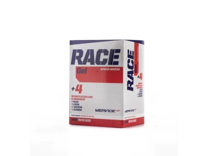 GEL RACE MERVICK SIN CAFEINA - CAJA 12 UNIDADES