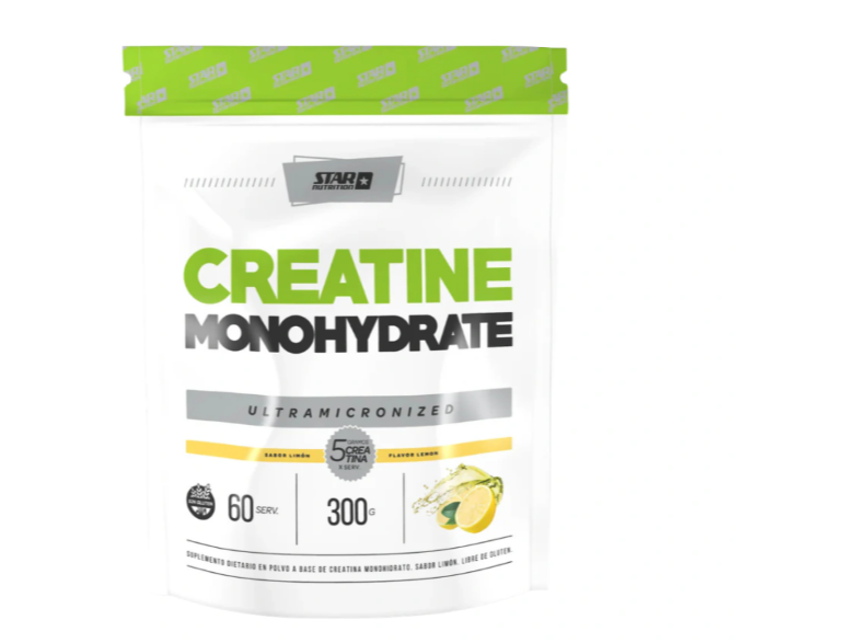 CREATINA 300GR DOY PACK STAR SABOR LIMON