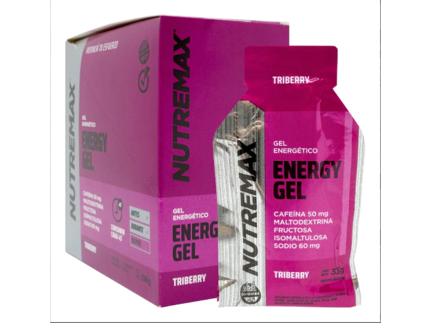 ENERGY GEL CAJA X 12 DE 33g - NUTREMAX