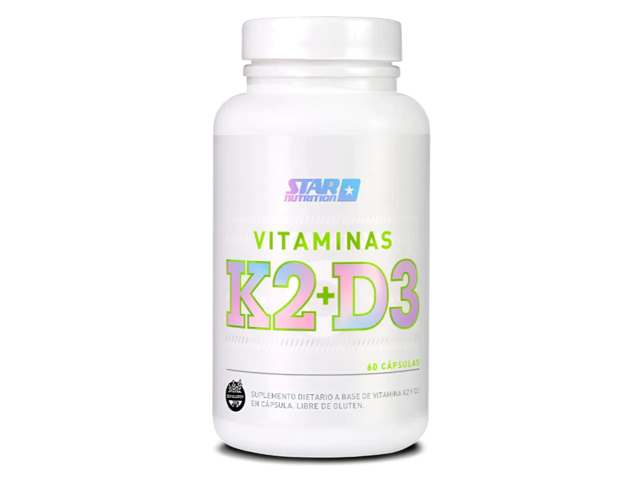 VITAMINA K2 + D3 STAR NUTRITION 60 CAPS