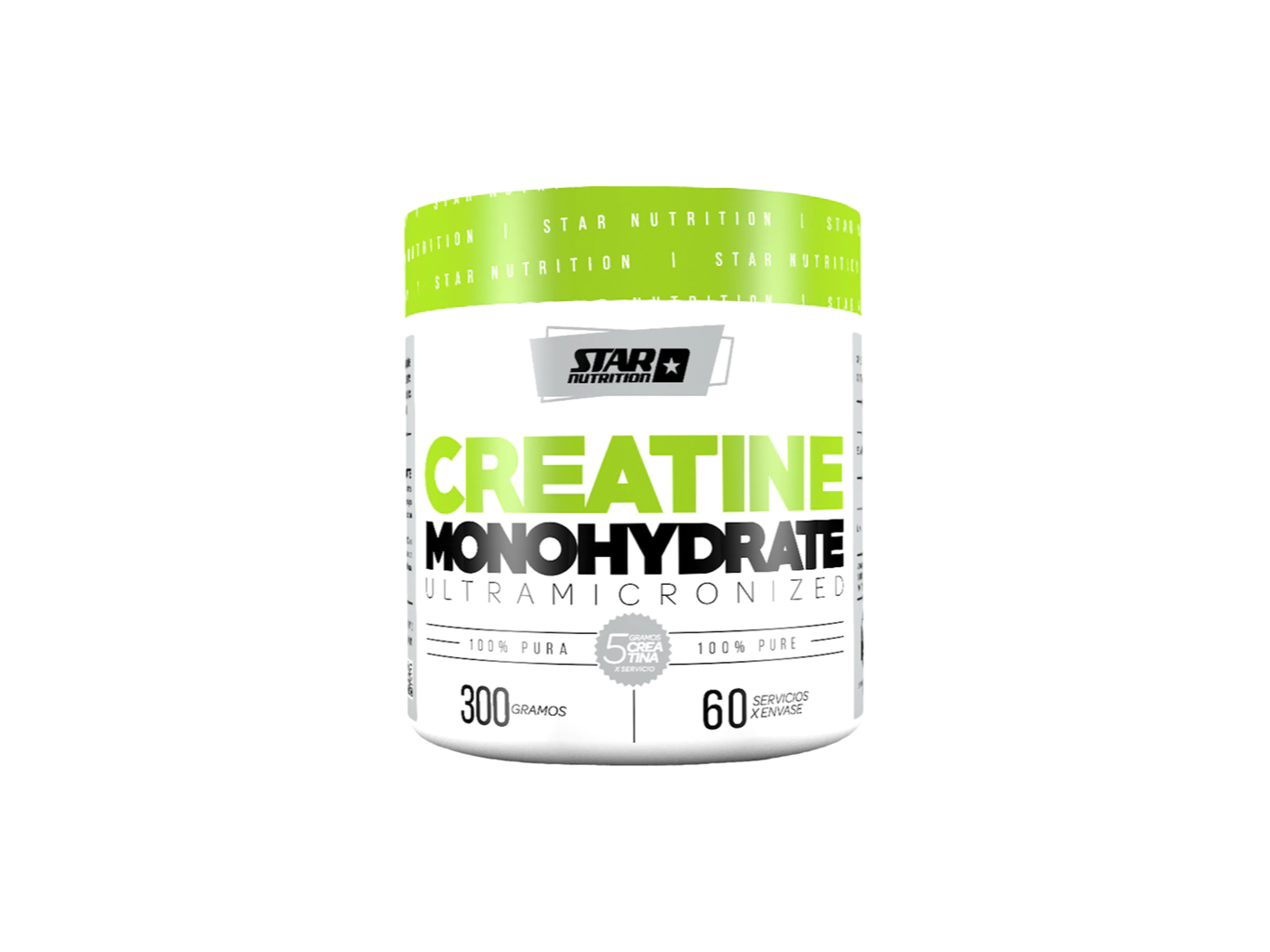 CREATINA 300GR TARRO STAR NUTRITION