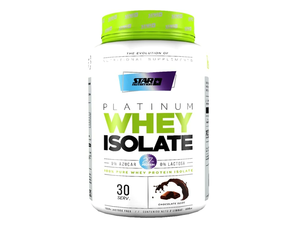 PLATINUM WHEY ISOLATE 2 LBS - STAR NUTRITION