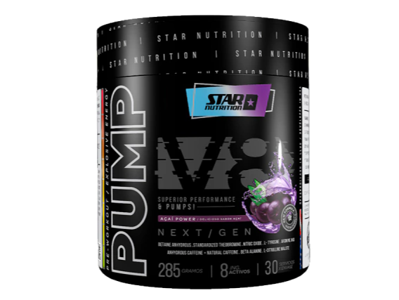 PRE ENTRENO PUMP V8 30 SERVICIOS de SUPLEMENTOS DEPORTIVOS CBA