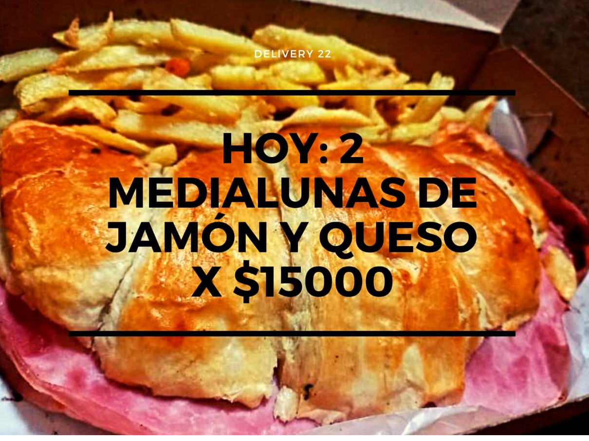 🥐Promo Lunes: MEDIALUNAS🥐