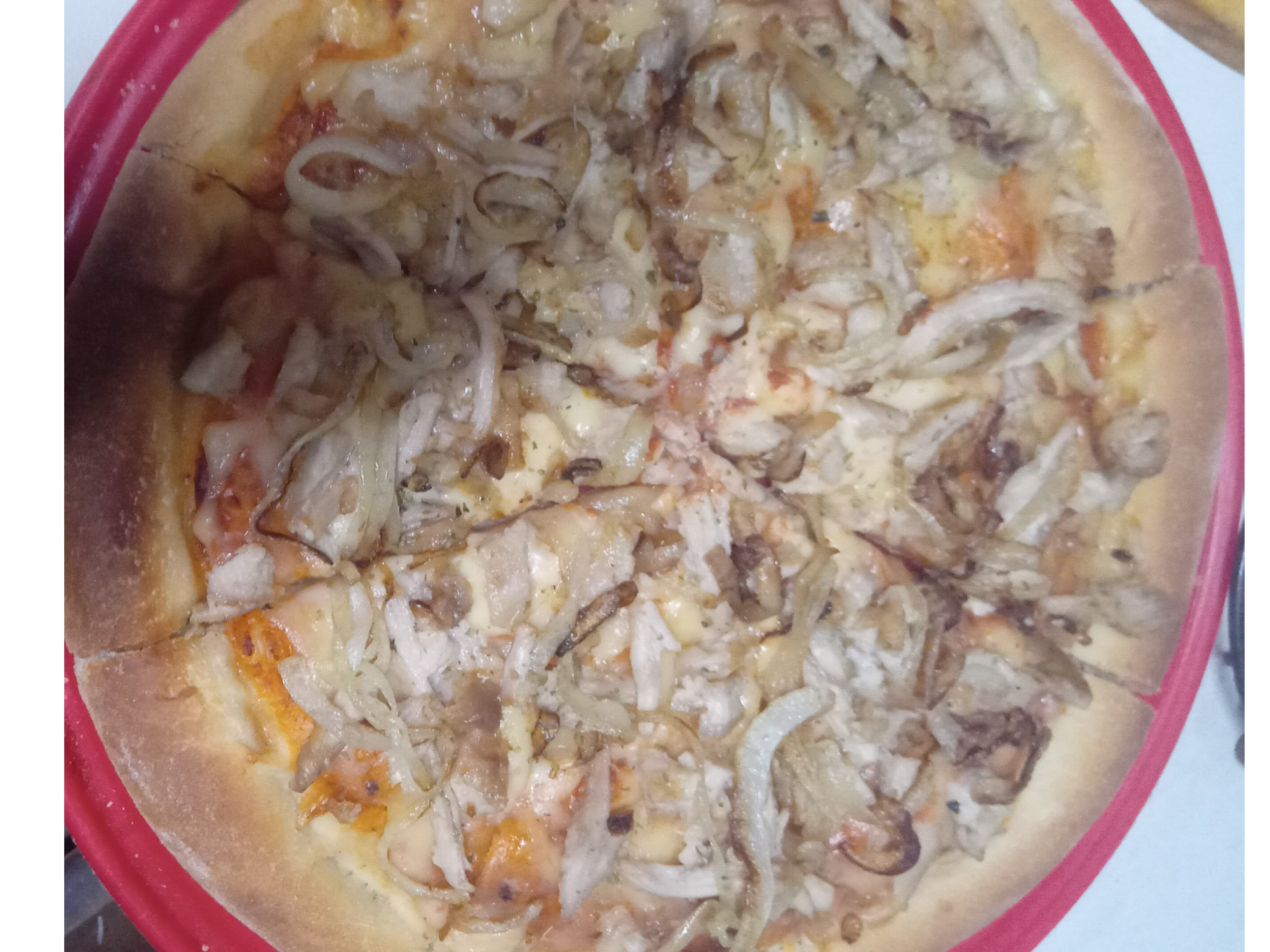 Pizza de la casa de Pizzeria J. M & S