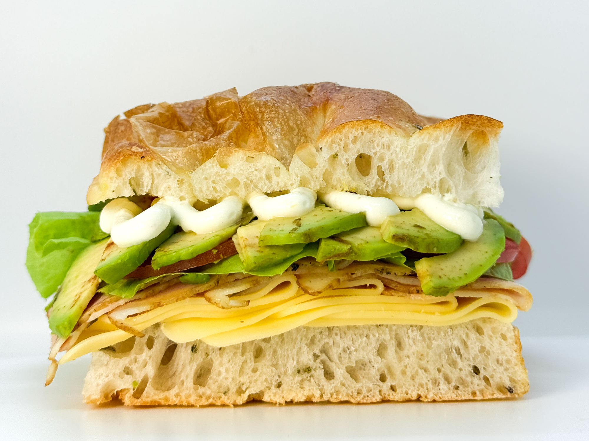 Oti Lomito ahumado y queso de Oti Focacceria