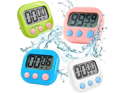 Reloj para cocinar con alarma